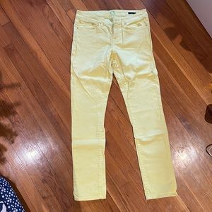 Yellow jeans